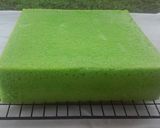 Foto langkah ke 10 dari resep Brownies kukus pandan.