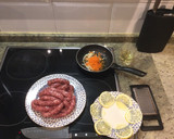 Foto del paso 1 de la receta: Salchichas (vacuno) frescas al horno
