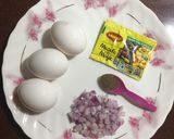 A picture of step 2 of Cabbage Maggi Wraps.