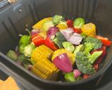 Grillzöldség Garnéla recept fázis 1 fotója