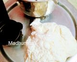 A picture of step 1 of Cheesy-Choco steamed Sandesh.