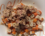 Foto del paso 3 de la receta: Ensalada con salsa rosa
