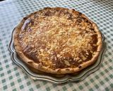 Une image de l'étape 12 de Tarte amandine aux pêches.