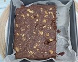 A picture of step 4 of Eggless brownie.