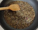 A picture of step 3 of Peppercorn and Red Wine Sauce for Steak.