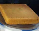 A picture of step 9 of Harriet Kisali's vanilla cake.