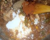 A picture of step 11 of Stew Pulao.