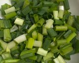 Hình bước làm 1 của món Nấm kim châm xốt dầu hào