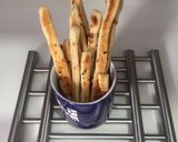 A picture of step 8 of Garlic bread sticks.