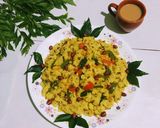 A picture of step 10 of Rawa Upma.