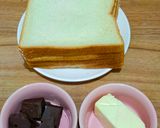Foto langkah ke 1 dari resep Roti Bakar Coklat Keju.