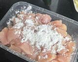 Foto langkah ke 1 dari resep Dada Ayam Wijen Sehat Tinggi Protein.