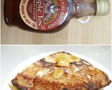 Foto del paso 4 de la receta Pancakes de arroz y mandarina con jamón y queso