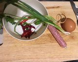 รูปขั้นตอนการทำที่ 1 ของ แหนมผัดไข่