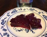A picture of step 2 of California Farm Beet Juice Cured Salmon.