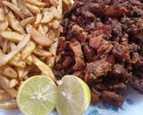 A picture of step 5 of Chicken Shawarma.