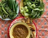 รูปขั้นตอนการทำที่ 6 ของ น้ำพริกมะขามสดสูตรใส่ปลาย่างมะแขว่น🌶️🧄(สูตรไม่ผัด)