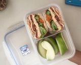 รูปขั้นตอนการทำที่ 3 ของ "smoked salmon cream cheese and egg sandwich" 🐟🥪