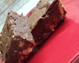 Φωτογραφία βήματος 9 της συνταγής Brownies με τσουρέκι 💙
