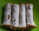Foto langkah ke 3 dari resep Roti Bakar Gulung Suka-Suka.
