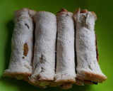 Foto langkah ke 3 dari resep Roti Bakar Gulung Suka-Suka.