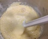 A picture of step 2 of Einkorn maple roll cake.