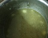 A picture of step 2 of Raw mango and mint cooler.
