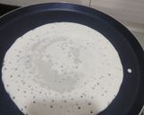 A picture of step 2 of Benne dosa.