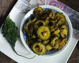 A picture of step 7 of Bitter Gourd Bhaji.
