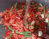Foto langkah ke 3 dari resep Tumis Kulit Melinjo.