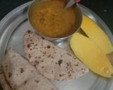 A picture of step 5 of Fry dal.