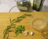 Cukkinikrémleves 🍵 citromos 🍋fűszeres 🌿 és fokhagymás 🧄 olajjal recept fázis 1 fotója