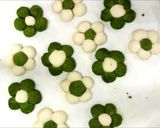 Une image de l'étape 7 de Wagashi comme le biscuit en pâte d'haricots et farine de riz.