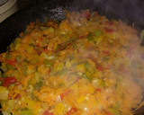 Foto del paso 2 de la receta: Pechugas rellenas de verduras con salsa de mostaza