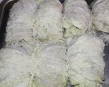 A picture of step 6 of Napa Cabbage Rolls with Chicken Breast Fajitas.