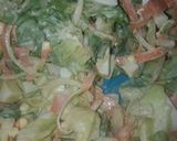 Foto del paso 1 de la receta: Omelette con ensalada saludable