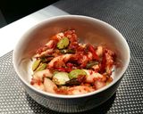 Foto langkah ke 10 dari resep Cumi Asin Pete.