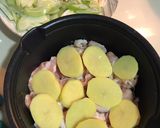 Hình bước làm 4 của món Canh Kim Chi