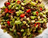 A picture of step 4 of Celery and Ground Beef Stir-Fry.