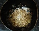 A picture of step 3 of Kanda Kairichi Chutney.