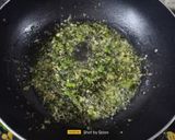 A picture of step 3 of Bajra Methi Bhakhri (Pearl Millet Flour Methi Bhakhri).