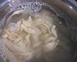 A picture of step 1 of Mix vegetable fettuccine pasta 😋.