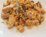 Foto del paso 10 de la receta: Arroz integral con atún, alcachofas, níscalo y garbanzos