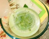 A picture of step 5 of Cucumber mint cooler.