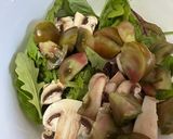 Foto del paso 2 de la receta Ensalada de champiñones con vinagreta de miel y mostaza