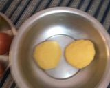 A picture of step 2 of Makki ki roti.