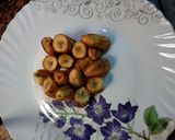 A picture of step 6 of Jain special veg Dum Raw Banana.