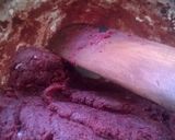 A picture of step 5 of Red Velvet Spanish Churros.