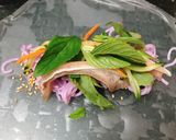 A picture of step 8 of Rainbow Spring Rolls.