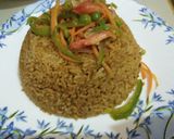 A picture of step 8 of Stirfried vegetables #vegancontest.